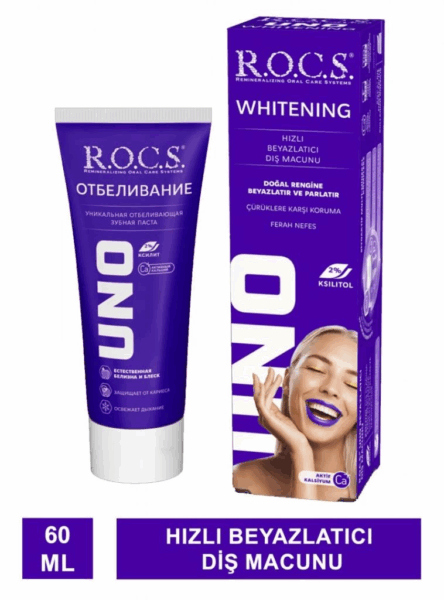 .Uno Whitening Beyazlatıcı Diş Macunu 60 ml