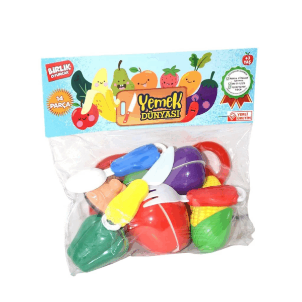 URT007-PVC-2AB Yemek Dünyası Meyve Kesme Seti - Görsel 3