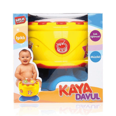 URT009-01  Müzikli ve Işıklı Kaya Davul -Birliktoys