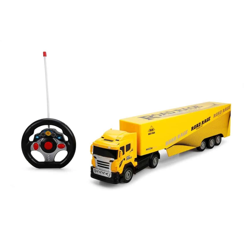 Uzaktan 1:32 Kumandalı Işıklı Tır 50 cm. - Görsel 2