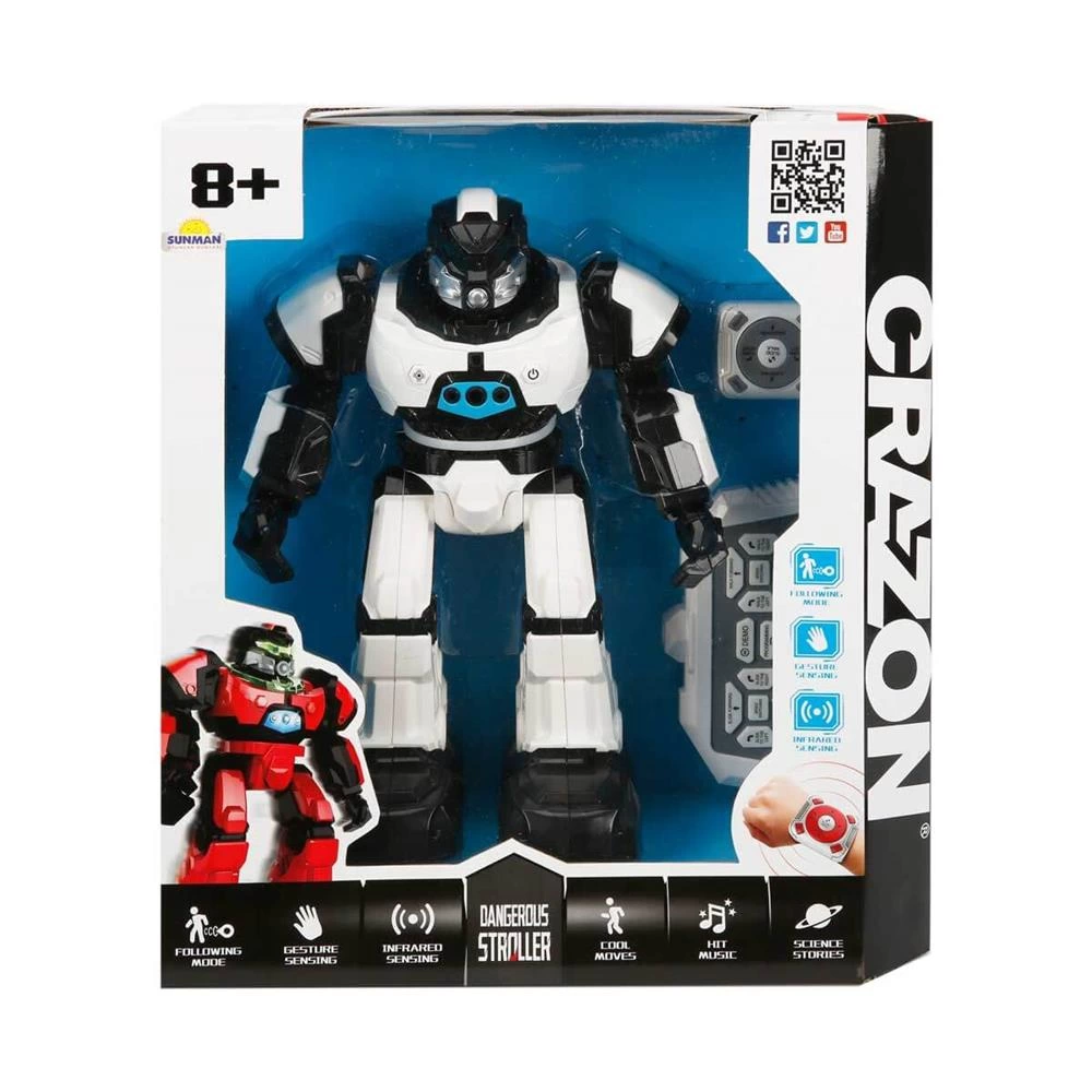 Çocuk Uzaktan Kumandalı Crazon Fonksiyonlu Robot - Görsel 2