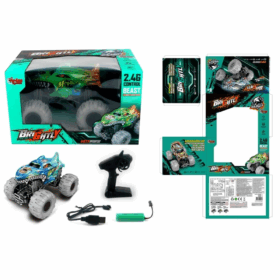 Uzaktan Kumandalı Şarjlı Işıklı Off Road Araba Macera Çocuklar İçin