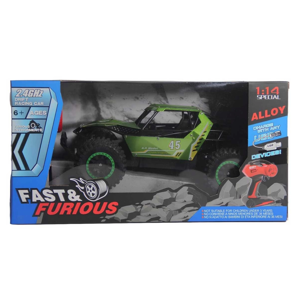 Uzaktan Kumandalı Şarjlı Metal Arazi Aracı - Görsel 2