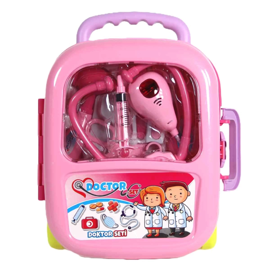 Çocuk Valizli Aksesuarlı Doktor Seti - Görsel 2