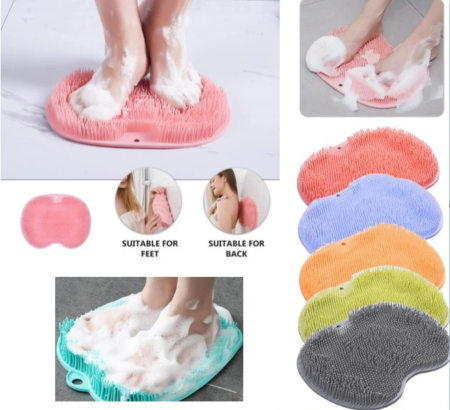 Eğitici Oyuncak Vantuzlu Banyo Sırt Fırçası ve Masaj Matı