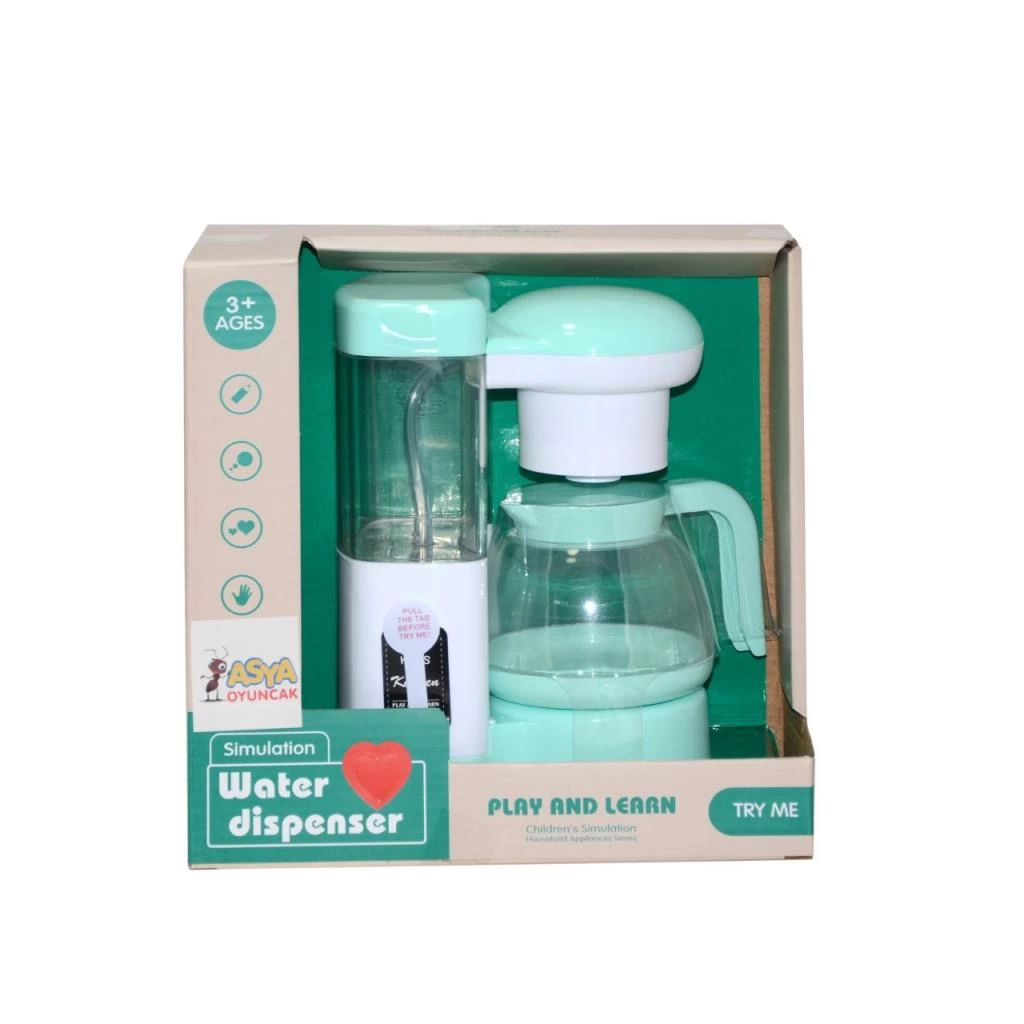 Water Dispanser Sesli ve Işıklı Oyuncak Kahve Makinesi - Görsel 3