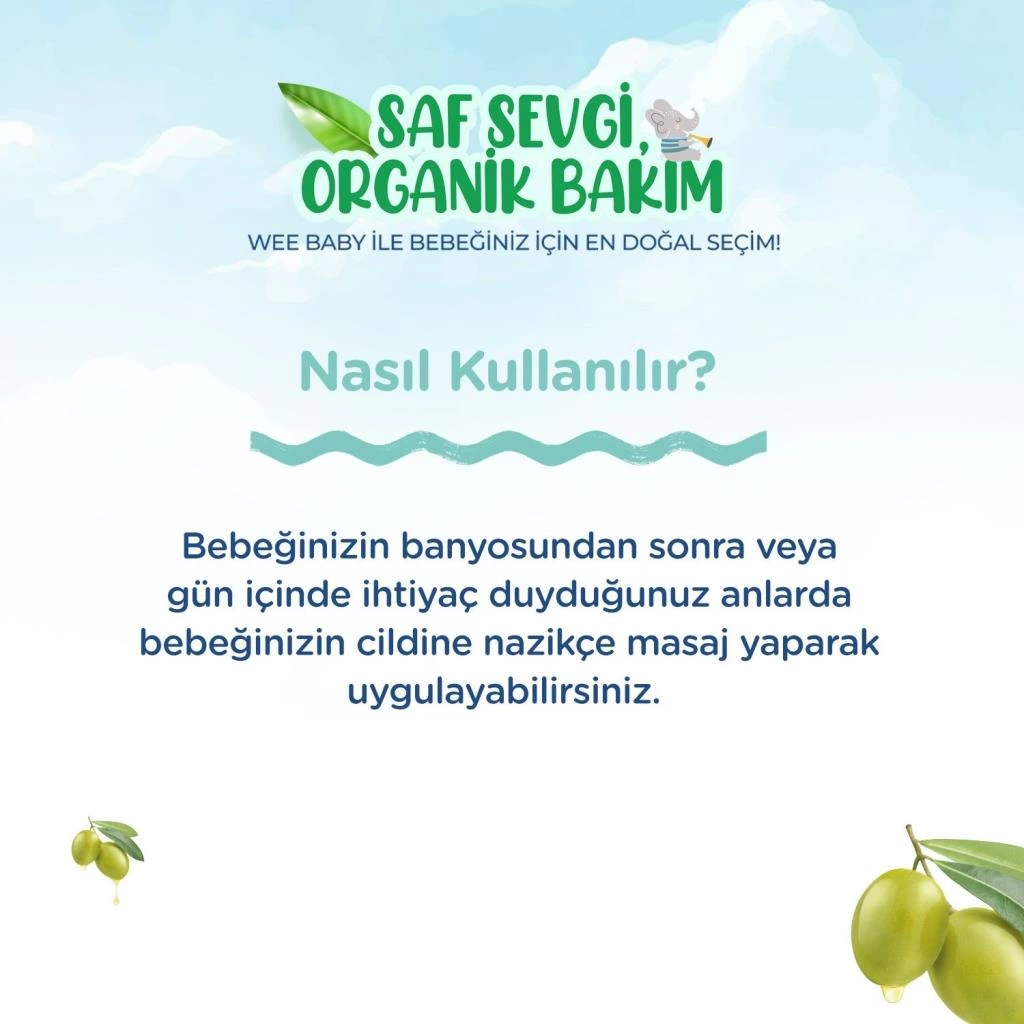 Wee Baby Bebek Losyonu 200 ml - Görsel 3