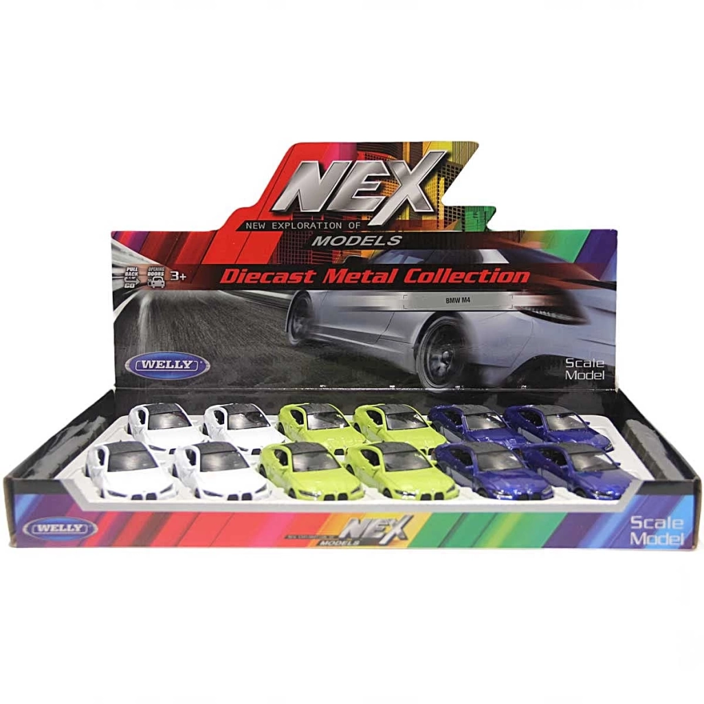 Welly 1:32 BMW M4 Çek Bırak Araba - Görsel 2
