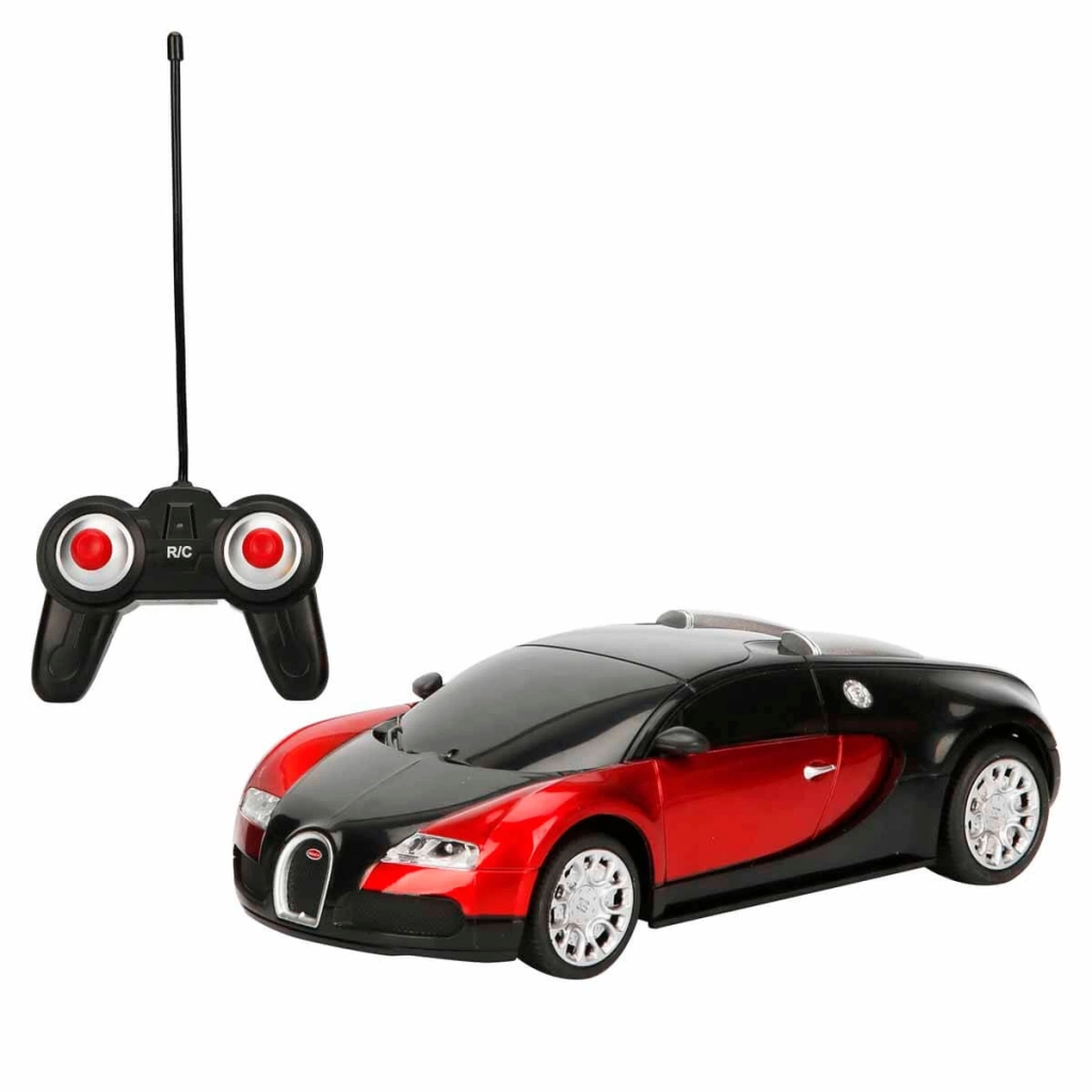 Çocuk 1:24 Bugatti Veyron 16.4 Işıklı Uzaktan Kumandalı Araba - Görsel 2