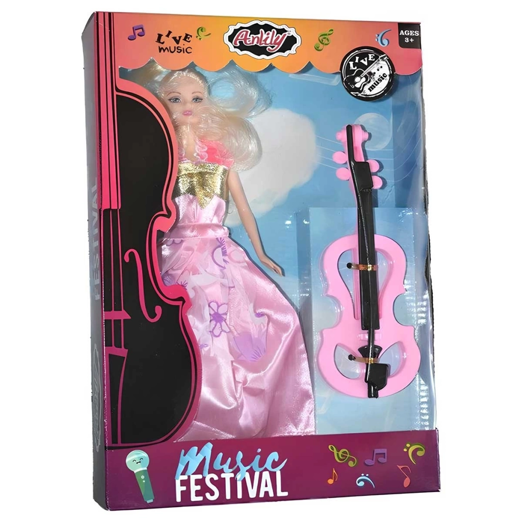 Çocuk Oydaş Anlily Kemanlı Bebek 2275 - Görsel 2