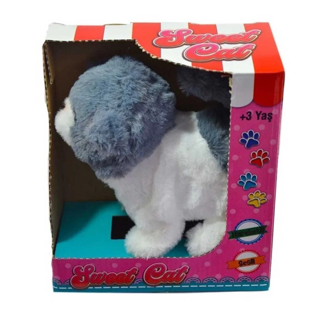 Aya Toys Pilli Peluş Kedi - Görsel 3