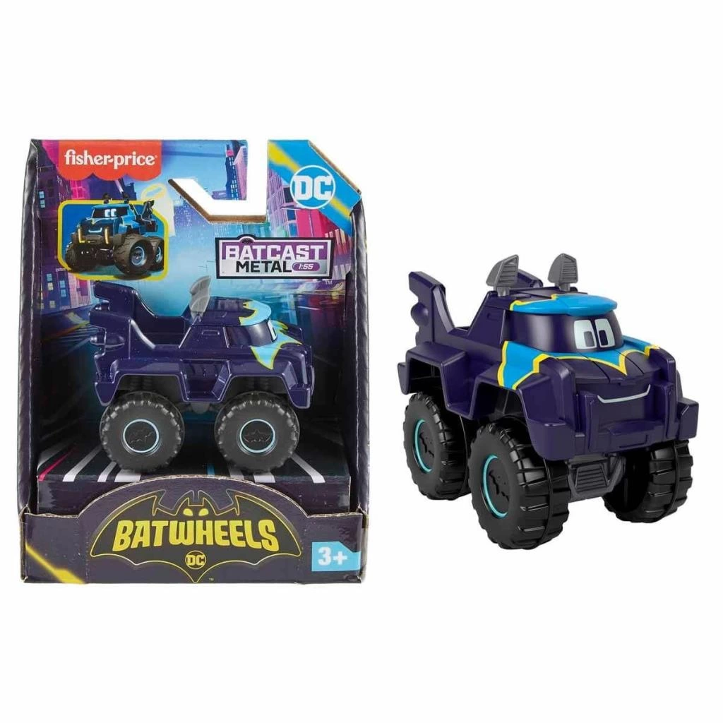 Çocuk HML12 Fisher-Price® Batwheels™ Bam Batmobile™ - Görsel 4
