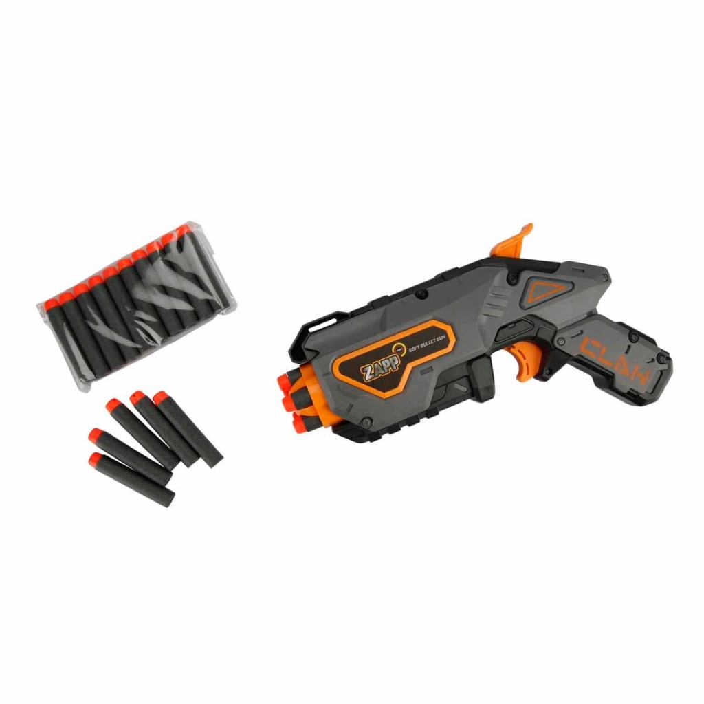 Zapp Toys 20 Mermili Sünger Dart Atan Silah 28 cm - Görsel 4