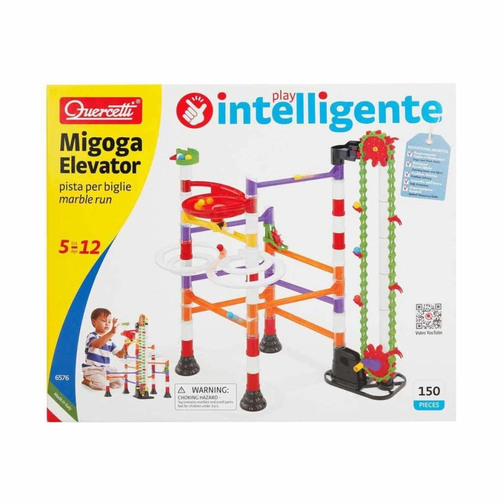 Quercetti Migoga Marble Run Asansör Yapım Seti - Görsel 5
