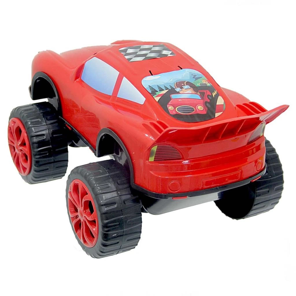 Çocuk Poşetli Büyük Monster Araba - Görsel 2