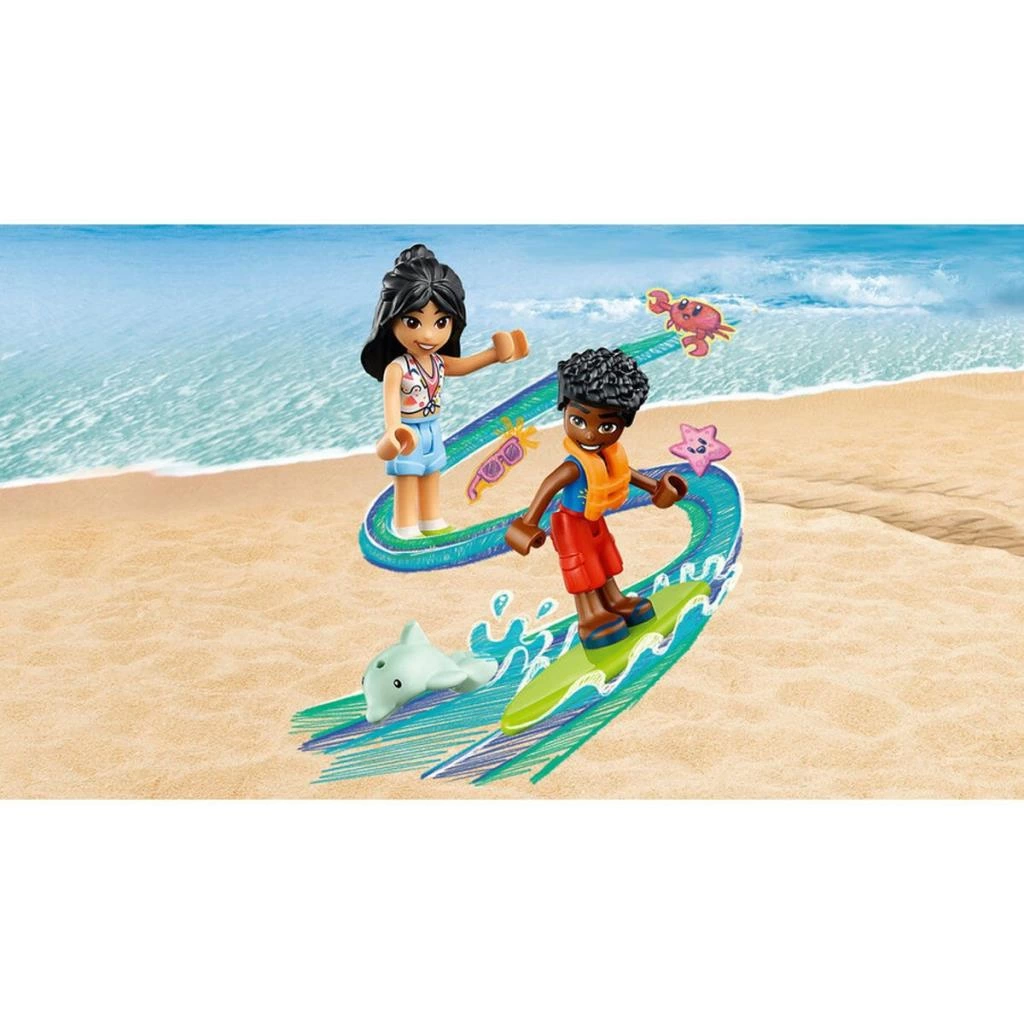 41725 Lego Friends - Plaj Arabası Eğlencesi 61 parça +4 yaş - Görsel 3
