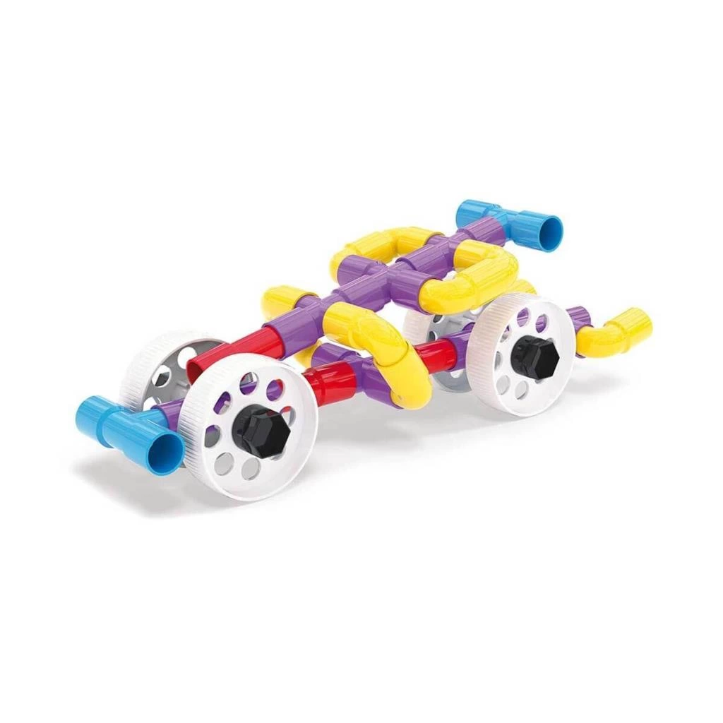 Quercetti Tubation Wheels Yapım Seti 68 Parça - Görsel 3