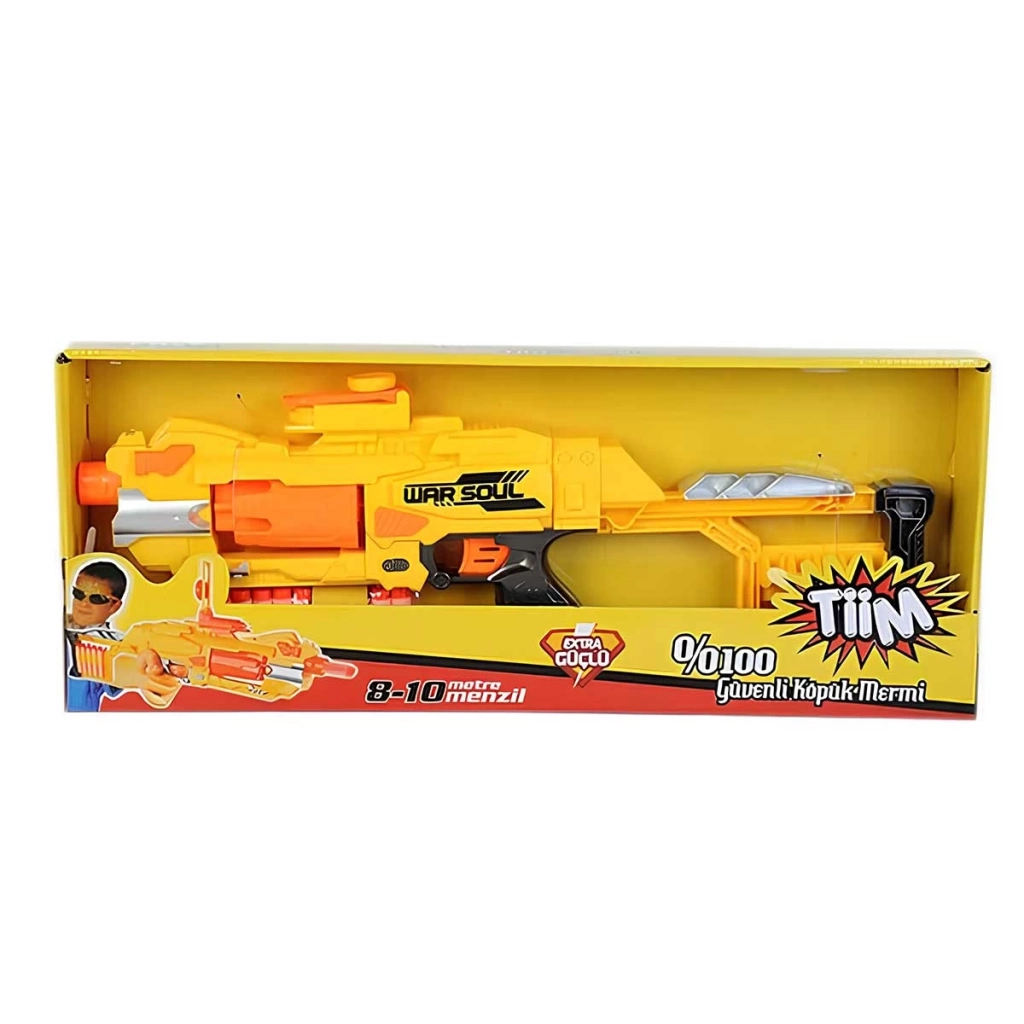 Çocuk Birlik Pilli Tiim Revolver Tüfek - Görsel 4