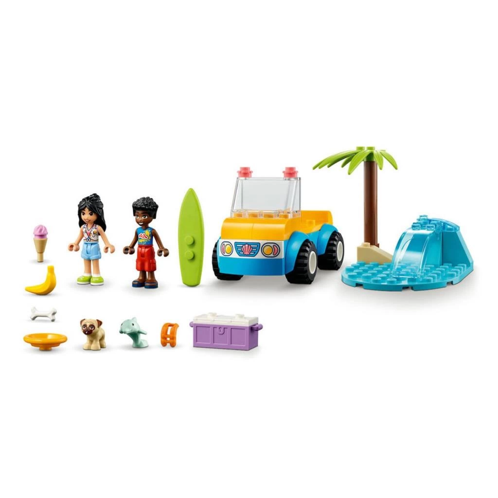 41725 Lego Friends - Plaj Arabası Eğlencesi 61 parça +4 yaş - Görsel 4