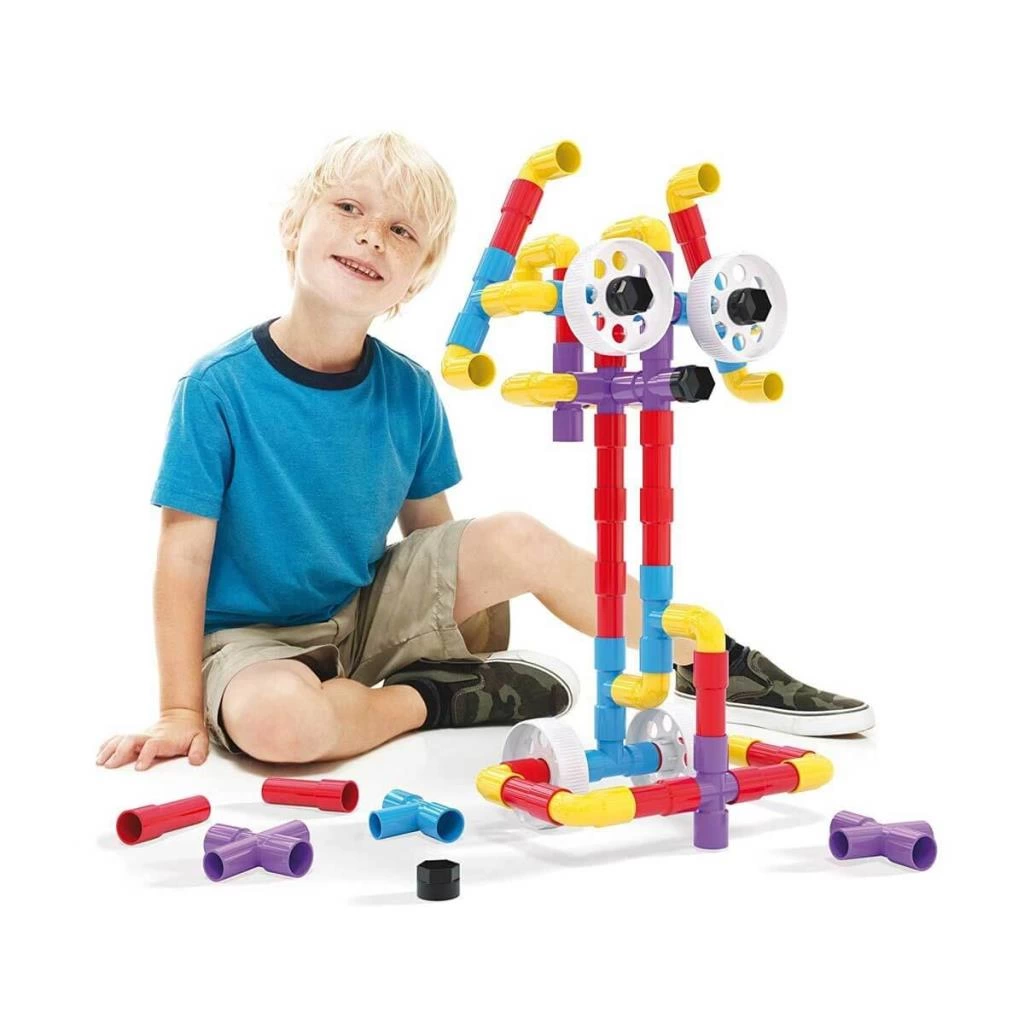 Quercetti Tubation Wheels Yapım Seti 68 Parça - Görsel 4