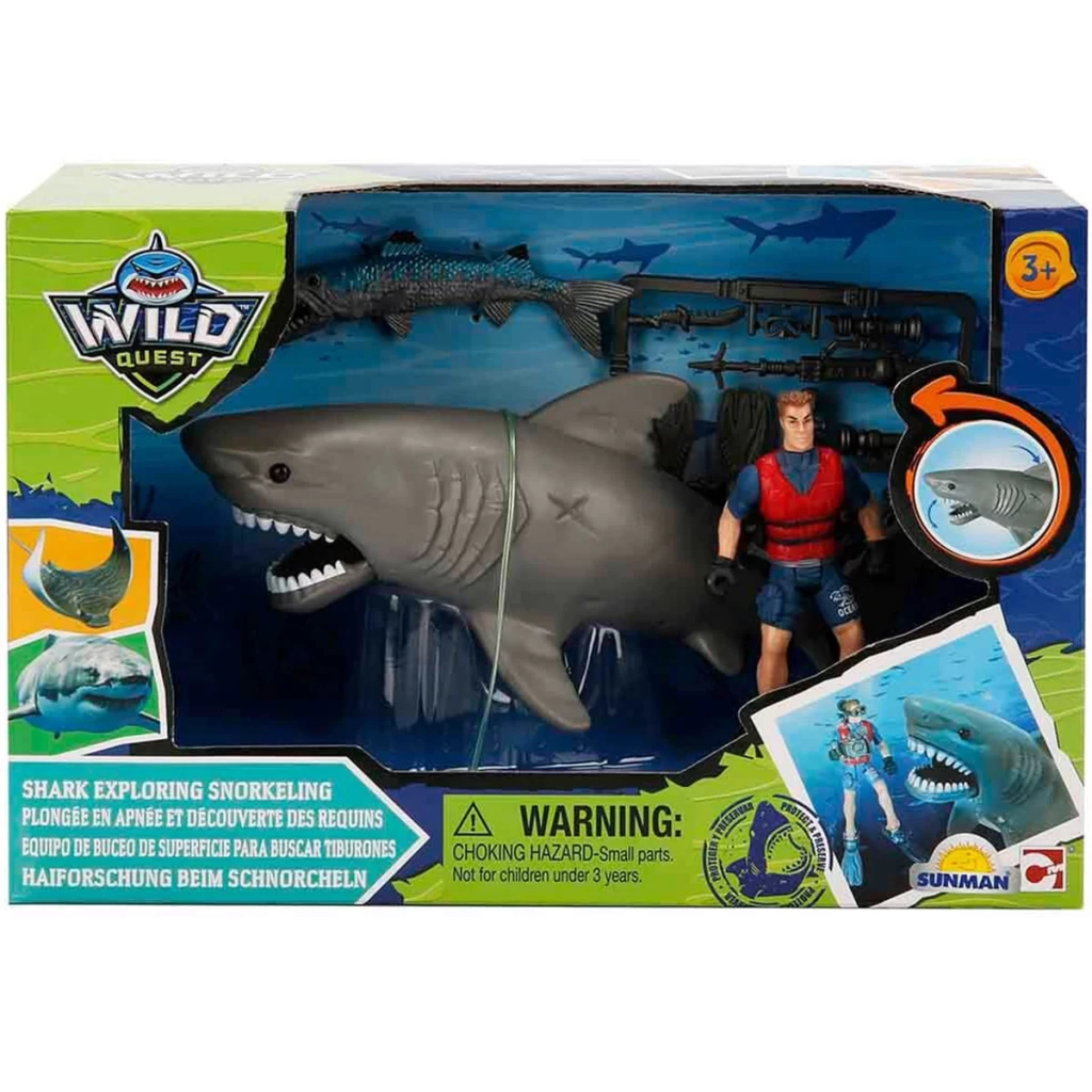 Çocuk Wild Quest Köpekbalığı Oyun Seti - Görsel 2