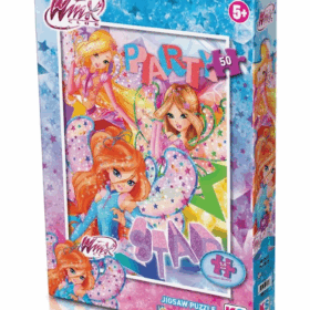 Winx 50 Parça Eğitici Çocuk  Puzzle Seti