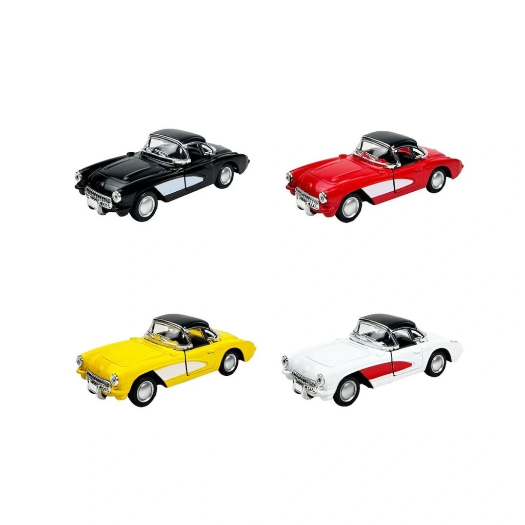 Eğitici Oyuncak WK-615-3B-5B-6B-12B ÇEKBIRAK 1 32 KLASİK ARABA - Görsel 3