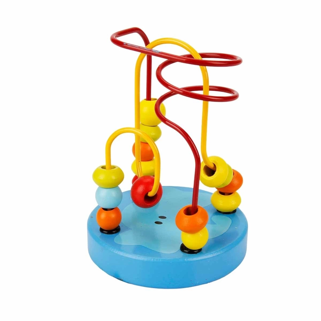 Çocuk Woody Tahta Boncuk Oyunu Orman Hayvanları S00000575 - Görsel 2