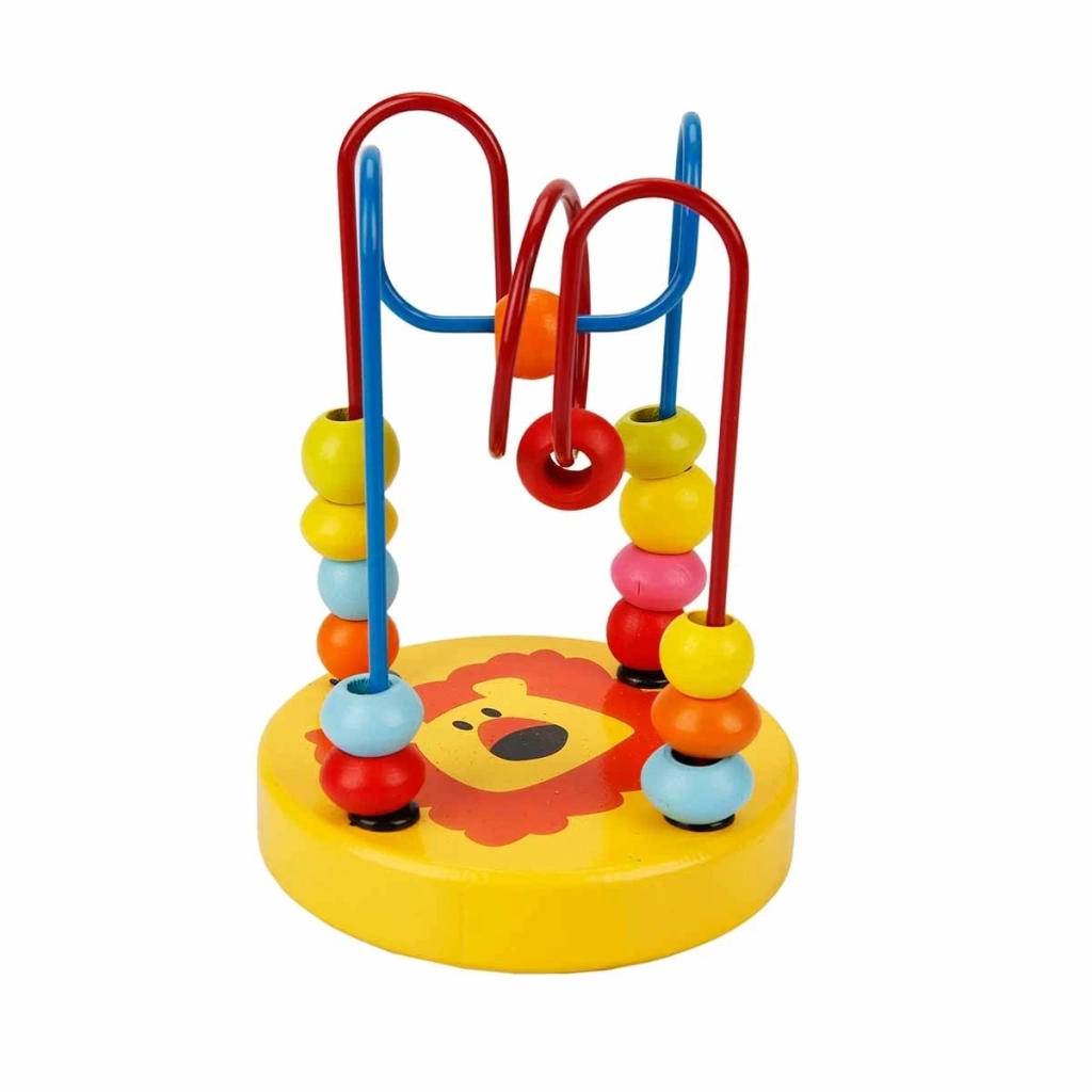 Çocuk Woody Tahta Boncuk Oyunu Orman Hayvanları S00000575 - Görsel 3