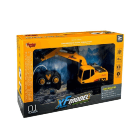 Çocuk XFG-789-410B Uzaktan Kumandalı Full Fonksiyon Şarjlı XFModel Kazıcı (Metal Kepçe)