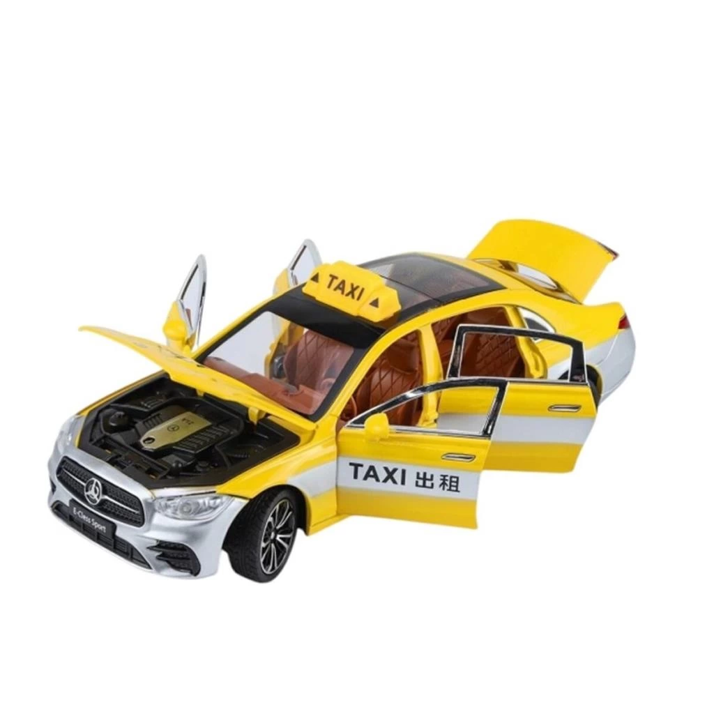 Eğitici Oyuncak XHD-B2426 C-Vardem Çek Bırak 1:24 Işıklı Ve Sesli Kapıları Açılan Mrs Taxi - Görsel 3