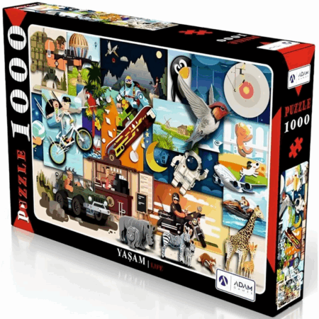 Çocuk Yaşam 1000 Parça Puzzle