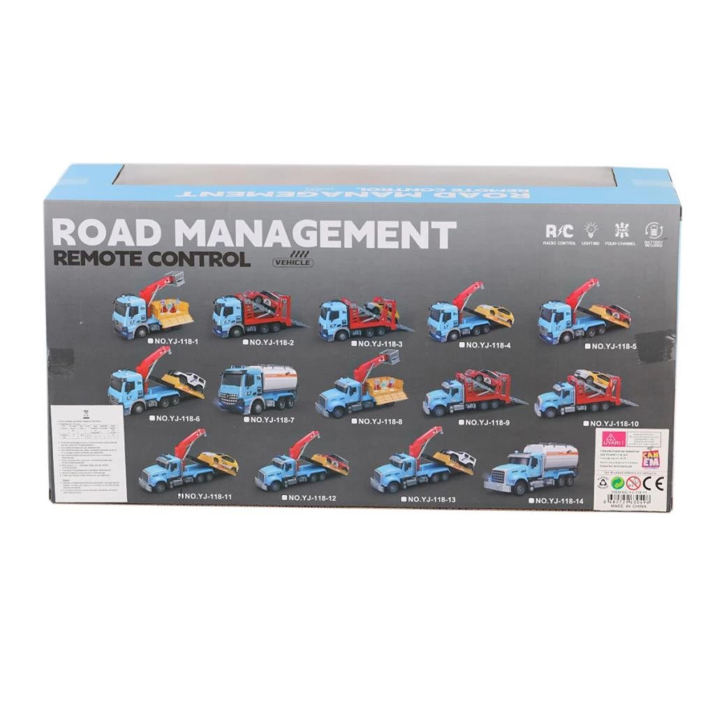 Çocuk Eğitici Gelişim YJ-118-11 Şarzlı Çekicili Kamyon - Görsel 2