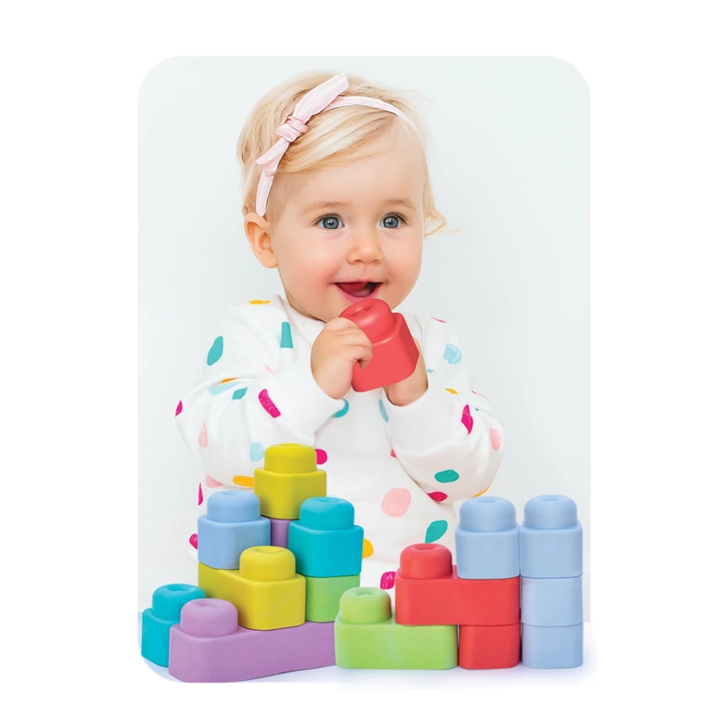Eğitici Çocuk Yumuşak Big Bloklar 24 Parça - Görsel 2