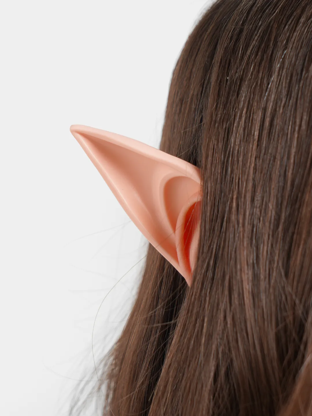 Eğitici Oyuncak Yumuşak Malzemeden İmal Lateks Elf Kulağı 1 Çift 10x5 cm - Görsel 2