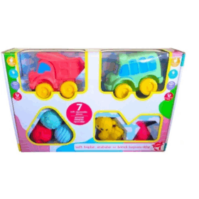 Yumuşak Vinil Seti 7'li Çocuklar İçin Eğlenceli ve Güvenli Oyuncak