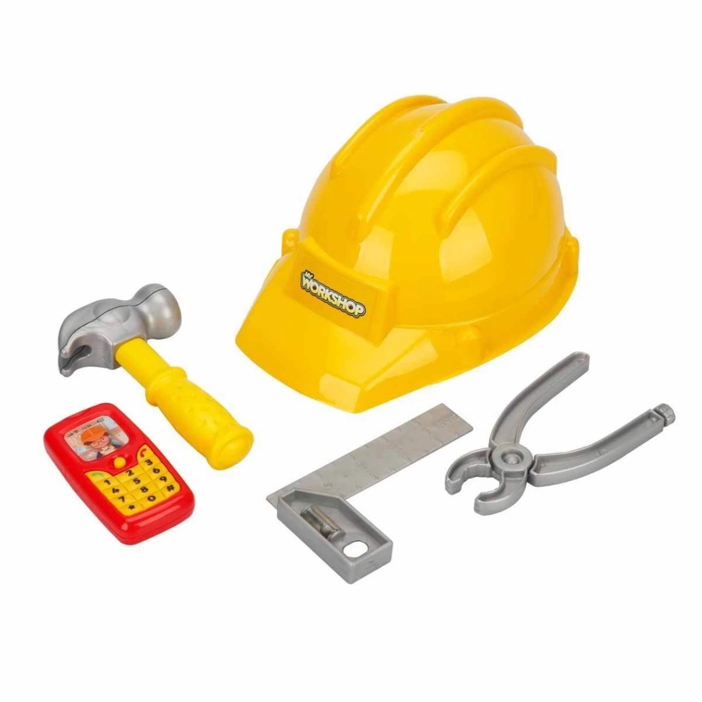 Eğitici Çocuk Oyuncak Zapp Toys Baretli Tamir Seti 5 Parça - Görsel 2