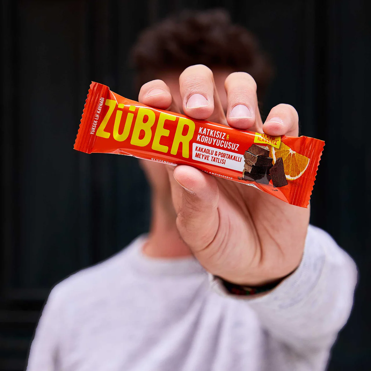 Çocuk Eğitici Gelişim Züber Meyve Barı 40 Gr Kakaolu ve Portakallı - Görsel 3