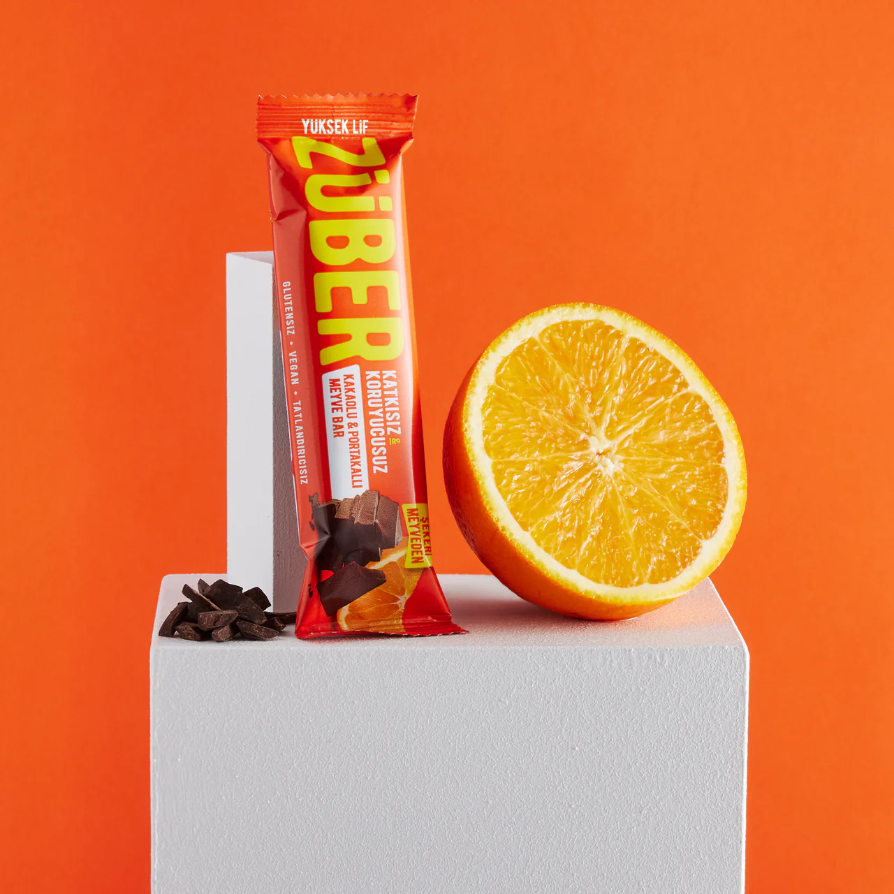 Çocuk Eğitici Gelişim Züber Meyve Barı 40 Gr Kakaolu ve Portakallı - Görsel 4