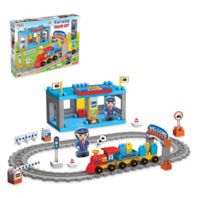 03258 Raylı Tren Set 61 Parça