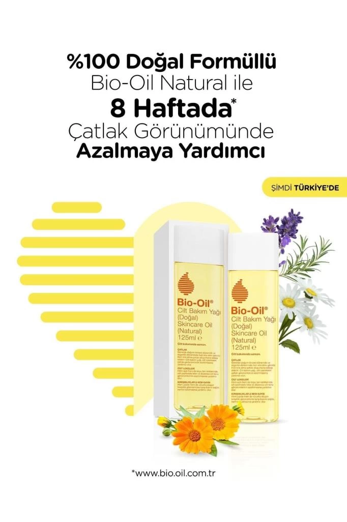 Bio-Oil Çatlak Karşıtı ve Natural Cilt Bakım Yağı 125ml - Görsel 2