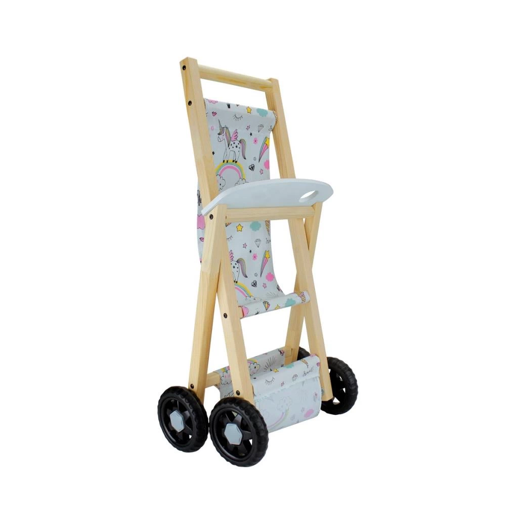 ÇG71 Okutan, Ahşap Bebek Arabası - Görsel 4