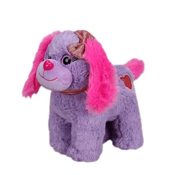 Çocuk Peluş Köpek Oturan Renkli 25 Cm 1 Adet Fiyatıdır - Görsel 2