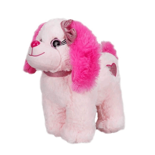 Çocuk Peluş Köpek Oturan Renkli 25 Cm 1 Adet Fiyatıdır - Görsel 4