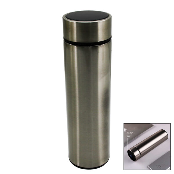 NİKEL - KROM LED DERECELİ ÇELİK TERMOS 500ML (K0)