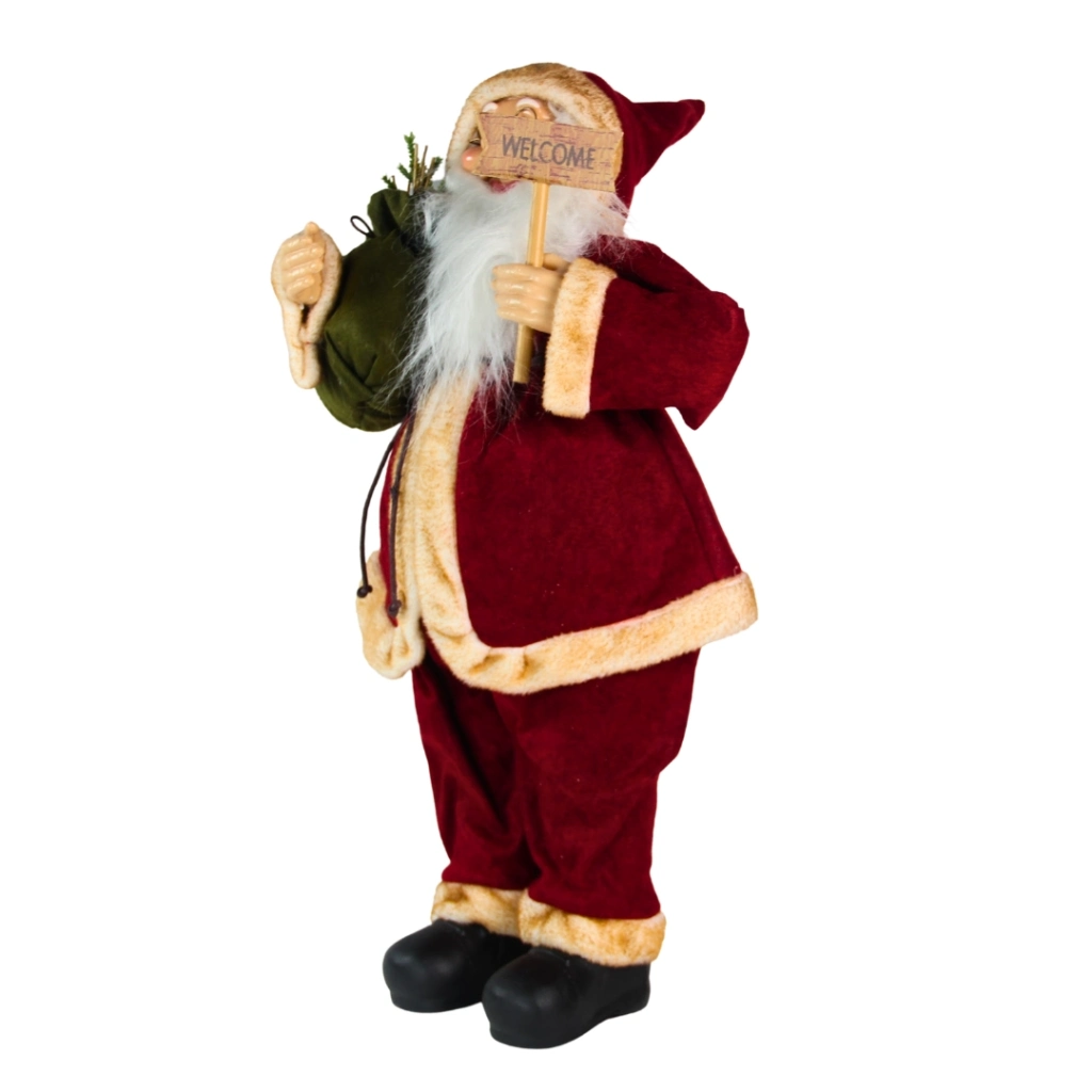 Noel Baba Welcome 30 cm - Görsel 2