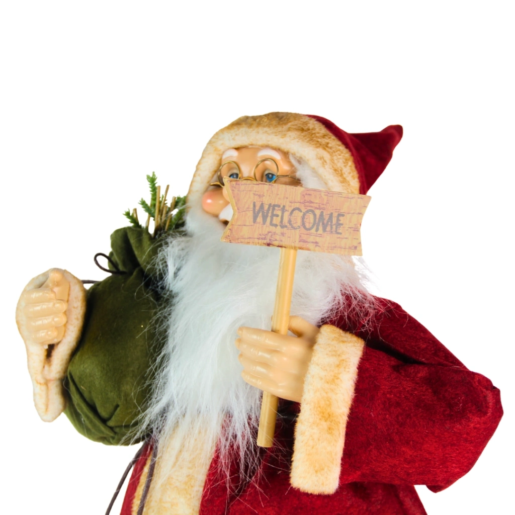 Noel Baba Welcome 30 cm - Görsel 3