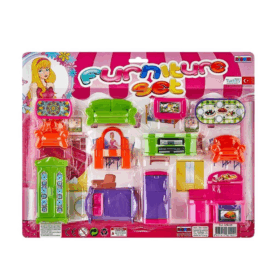 Çocuk NZM-102 Nizam, Mini Furniture - Büyük Eşya Seti / +3 yaş