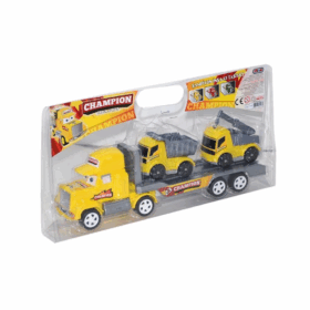 Çocuk NZM-403 İş Makinesi Aracı Taşıyıcı Şapkalı