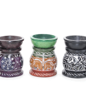 Obsidian Taşı Buhurdanlık Ksk2232